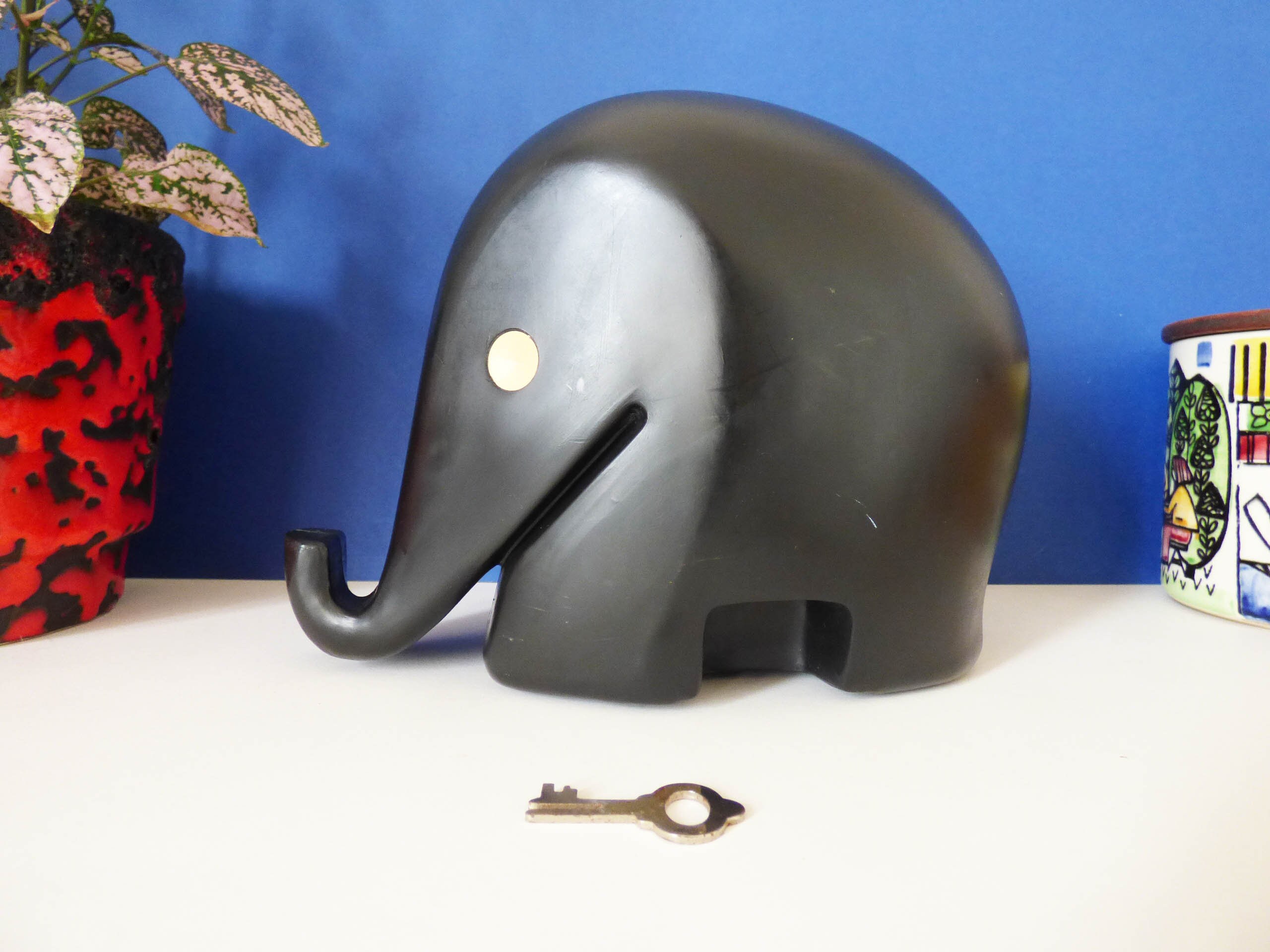 Giant Colani Elephant money box Vintage classic XL sized