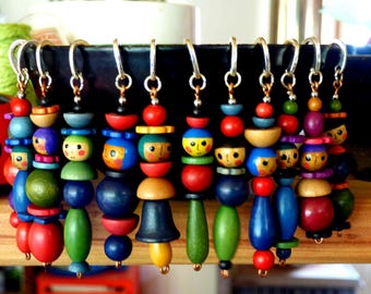 Beady Bookmark  by Jay Kaye unique quirky gift - Book Lovers - Vintage beads - Great Gift