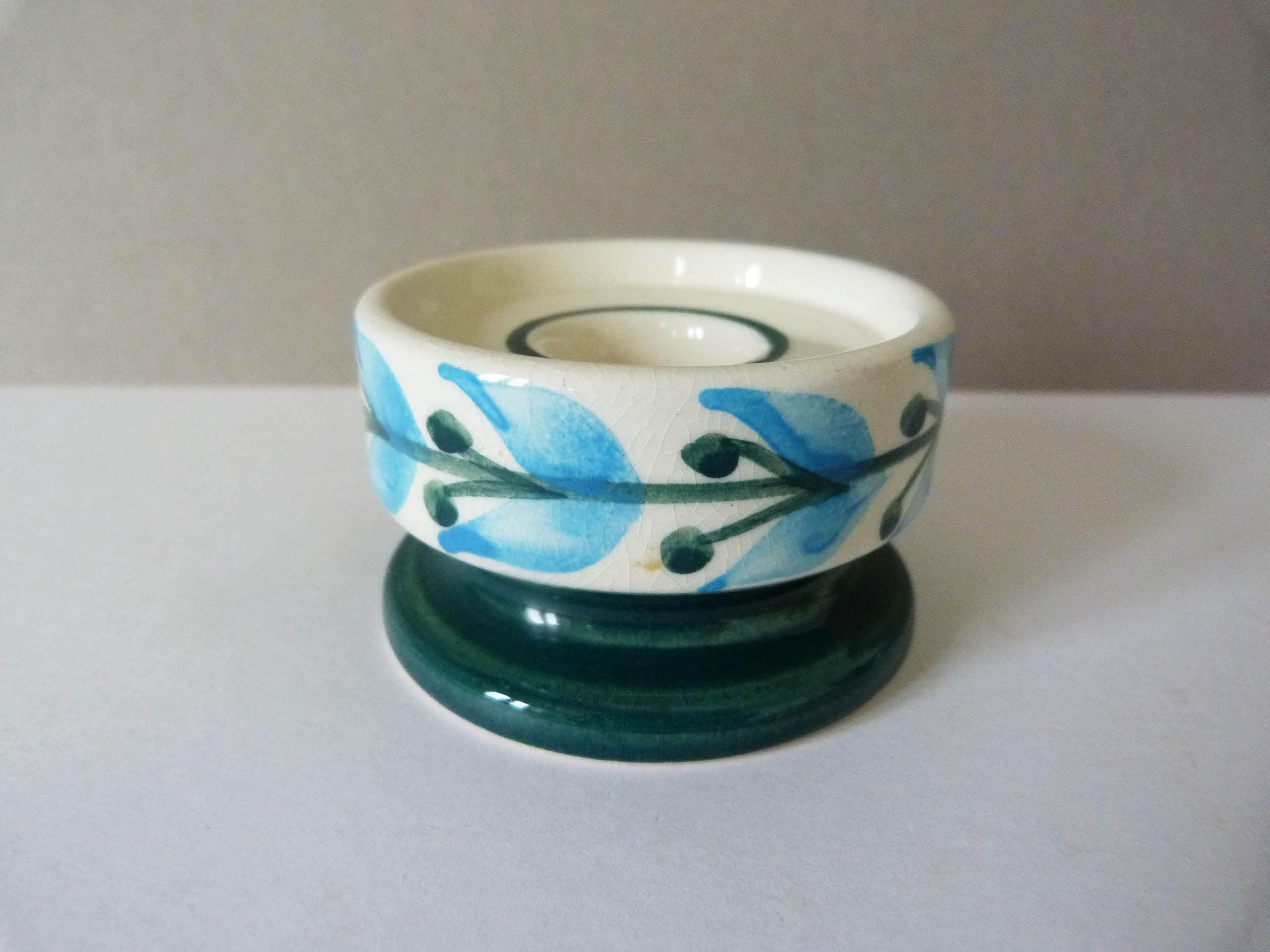 Vintage Jersey pottery candle holder