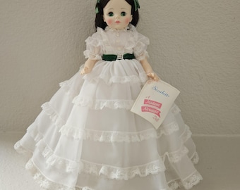 Vintage 14" Madame Alexander Doll" Scarlett" Gone With The Wind