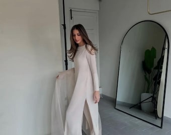 Handgemachter Rohseide Pakistanischer Kameez Shalwar: 3-Teiliger Anzug
