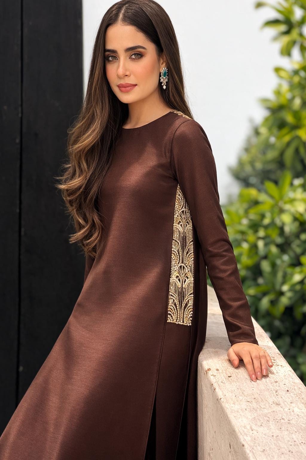 Brown Pakistani Dresses - Etsy