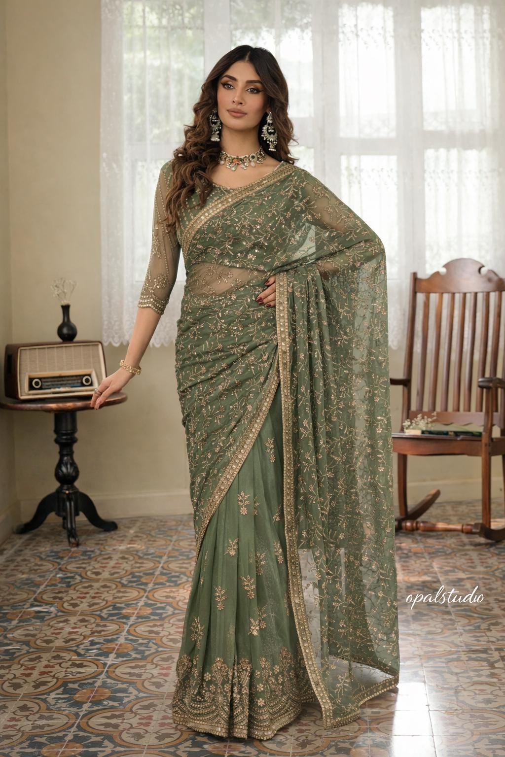 Sage Green Indian Dress - Etsy Sage Green Indian Dress - Etsy