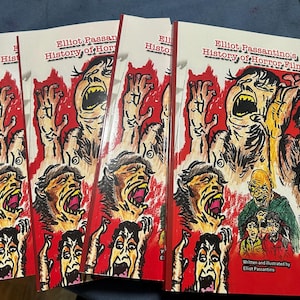 Autographed Elliot Passantino&#39;s History of Horror Films book