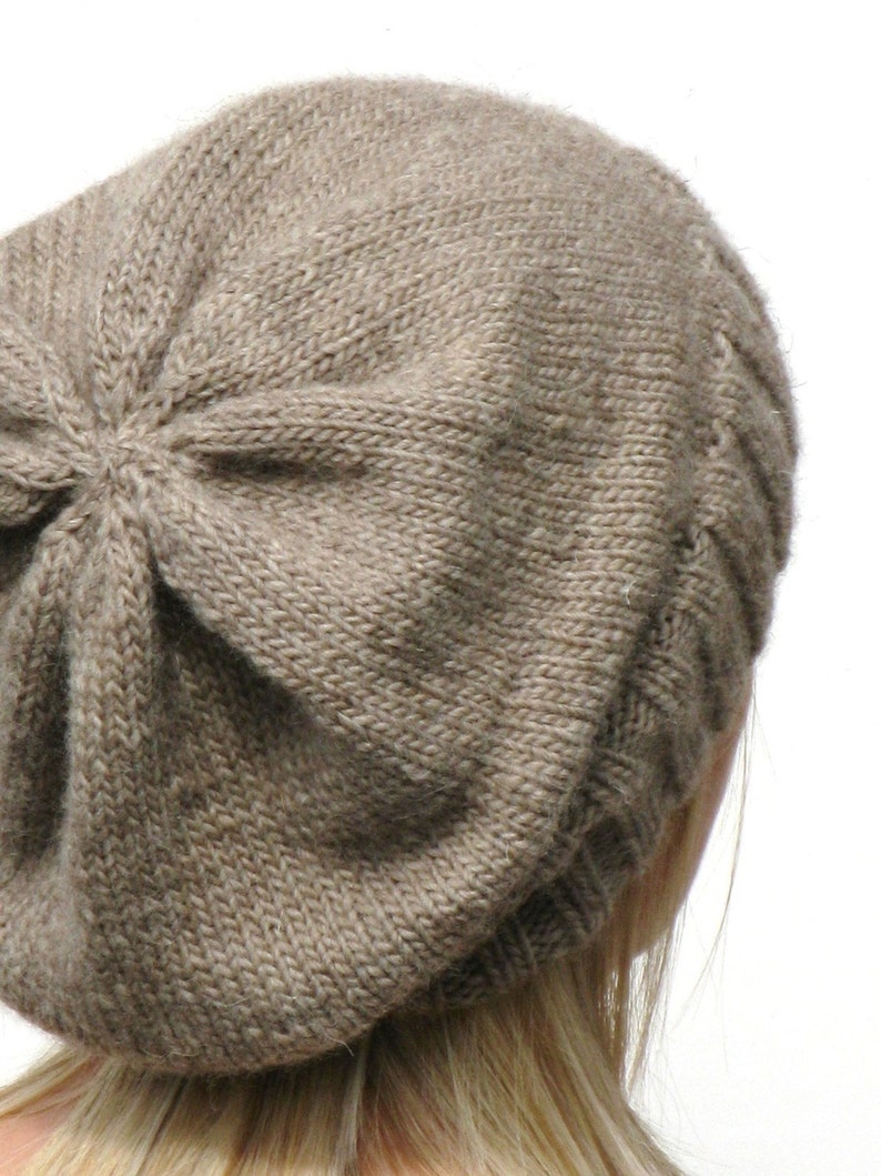 DK Eco Slouchy Hat Knitting Pattern PDF | Etsy