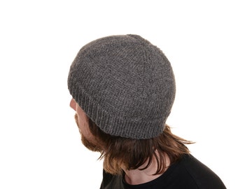 A Bloke's Beanie Knitting Pattern PDF.  Mens Hat.  Mens Beanie. PATTERN Only