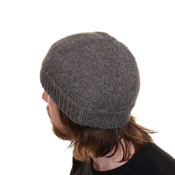 A Bloke's Beanie Knitting Pattern PDF.  Mens Hat.  Mens Beanie. PATTERN Only