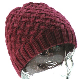 Boyfriend Beanie Knitting Pattern PDF. Hat Knitting Pattern. image 4