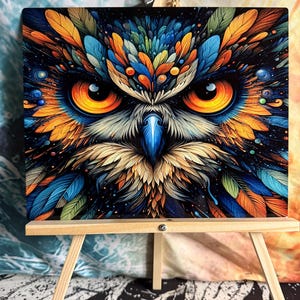 colorful owl