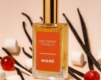 HOT SWEET VANILLA - autumn unique niche vanilla perfume. Natural vegan composition of selective aroma.