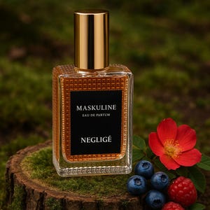 MASKULINE Perfume | Bold Niche Fragrance for Men | Niche Cologne by NEGLIGÉ | Spicy Woody Scent | Unique Masculine Perfume