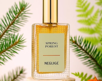 Spring Forest Perfume: Unisex Woody Aromatic Fragrance