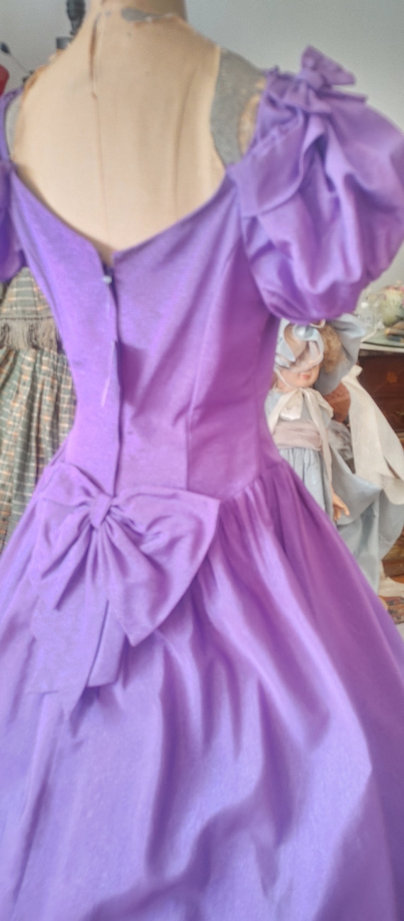 Purple full gown size 10