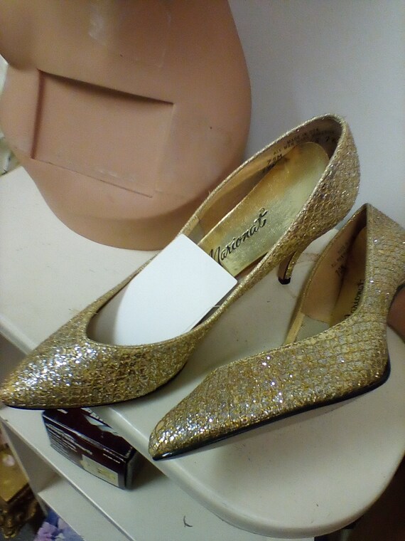 silver heels size 7