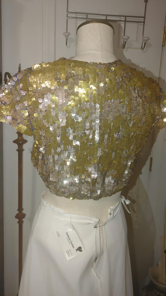 1930 sequinned bolero - image 4