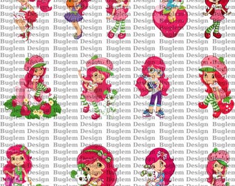 Cartoon svg,Png Files, Cartoon vector, Popular cartoon bundle, Cartoon Girl Vector, Instant download