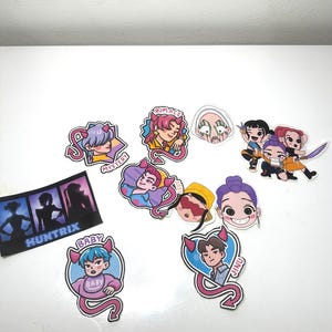 K-POP DEMON HUNTERS stickers (fan made)
