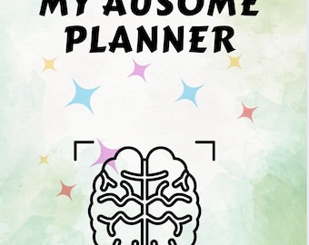Planner per autismo per adulti / Organizzatore visivo digitale / Routine quotidiana e supporto per le funzioni esecutive / Planner per autismo stampabile con download immediato