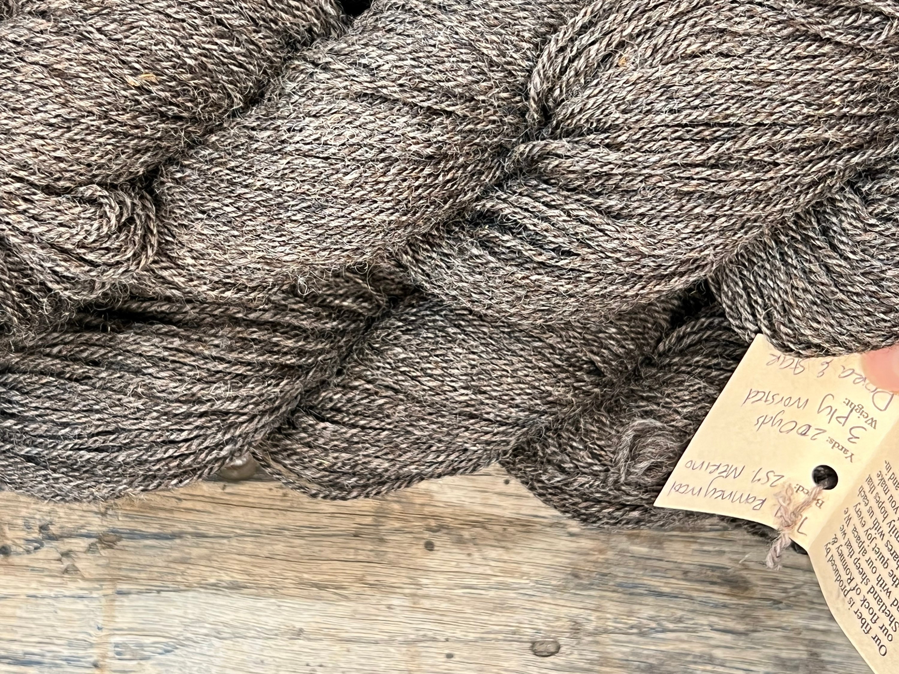 75/25% Romney & Merino Wool Yarn - Etsy