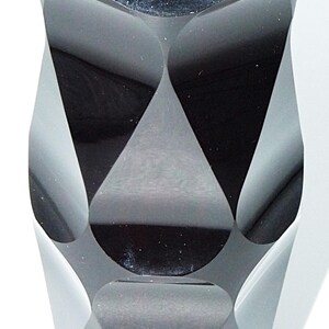 Attr. Otto Prutscher - Meyr's Neffe Wiener Secession Rubin Kristallglas Vase 1920