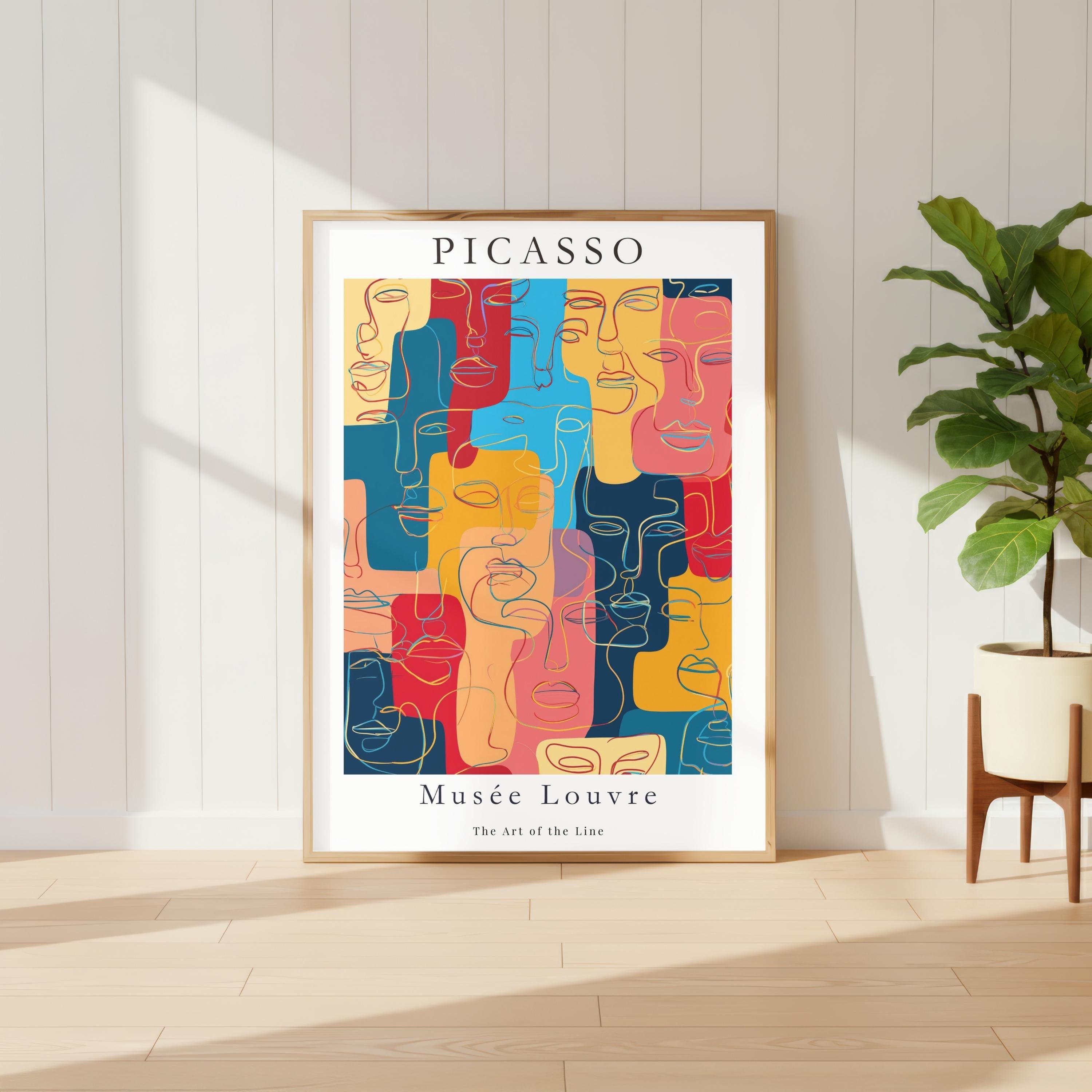 Louvre Exhibition Poster - Etsy