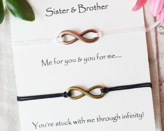 sister brother bracelet
