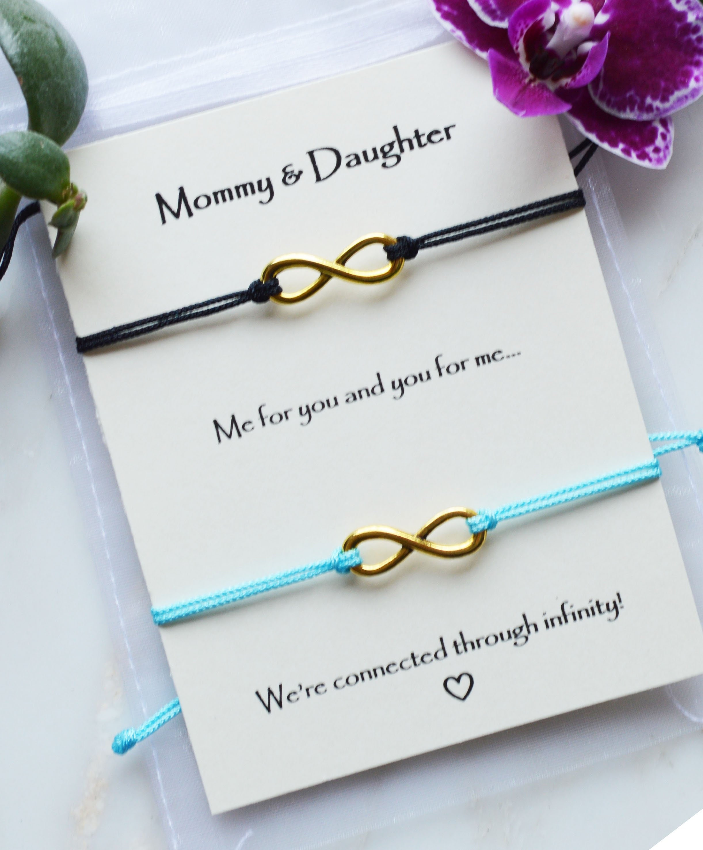 Mother daughter discount infinity bracelets