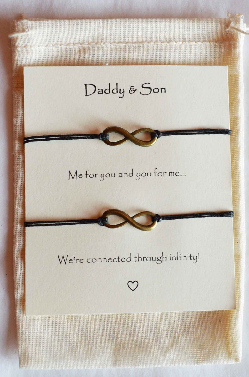 Father Daughter Matching Bracelets Dad and Daughter Etsy