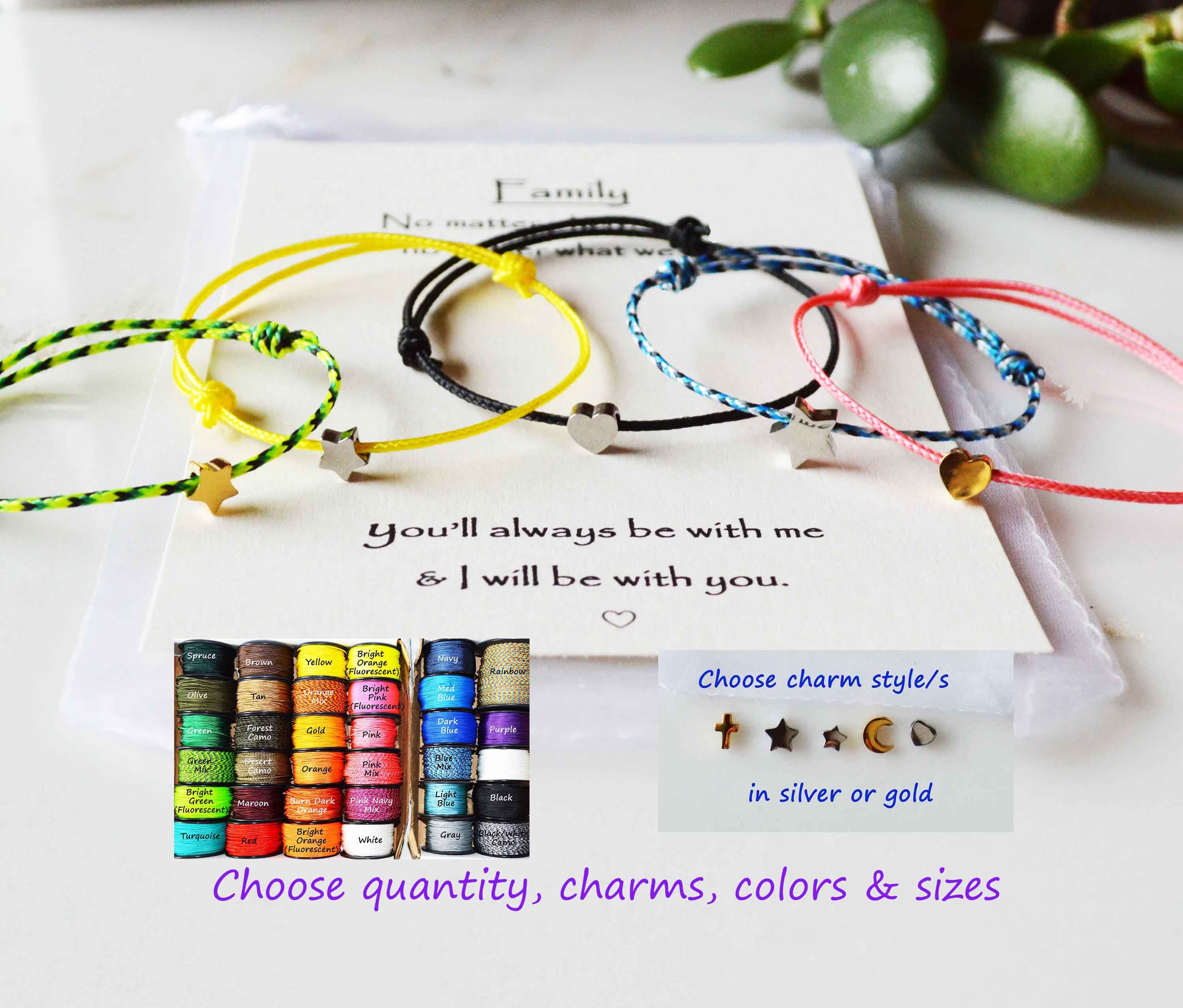 paracord pulseras familiares a juego - Etsy España