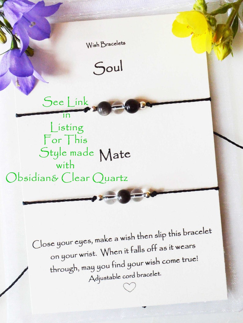 Couples string bracelets couple's wish bracelet couples Etsy