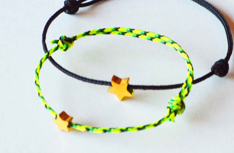 Godmother & Goddaughter Bracelet Set Waterproof | Family Connection Bracelets | Mother Child Paracord | Family Bond String Friendship Gift image 9