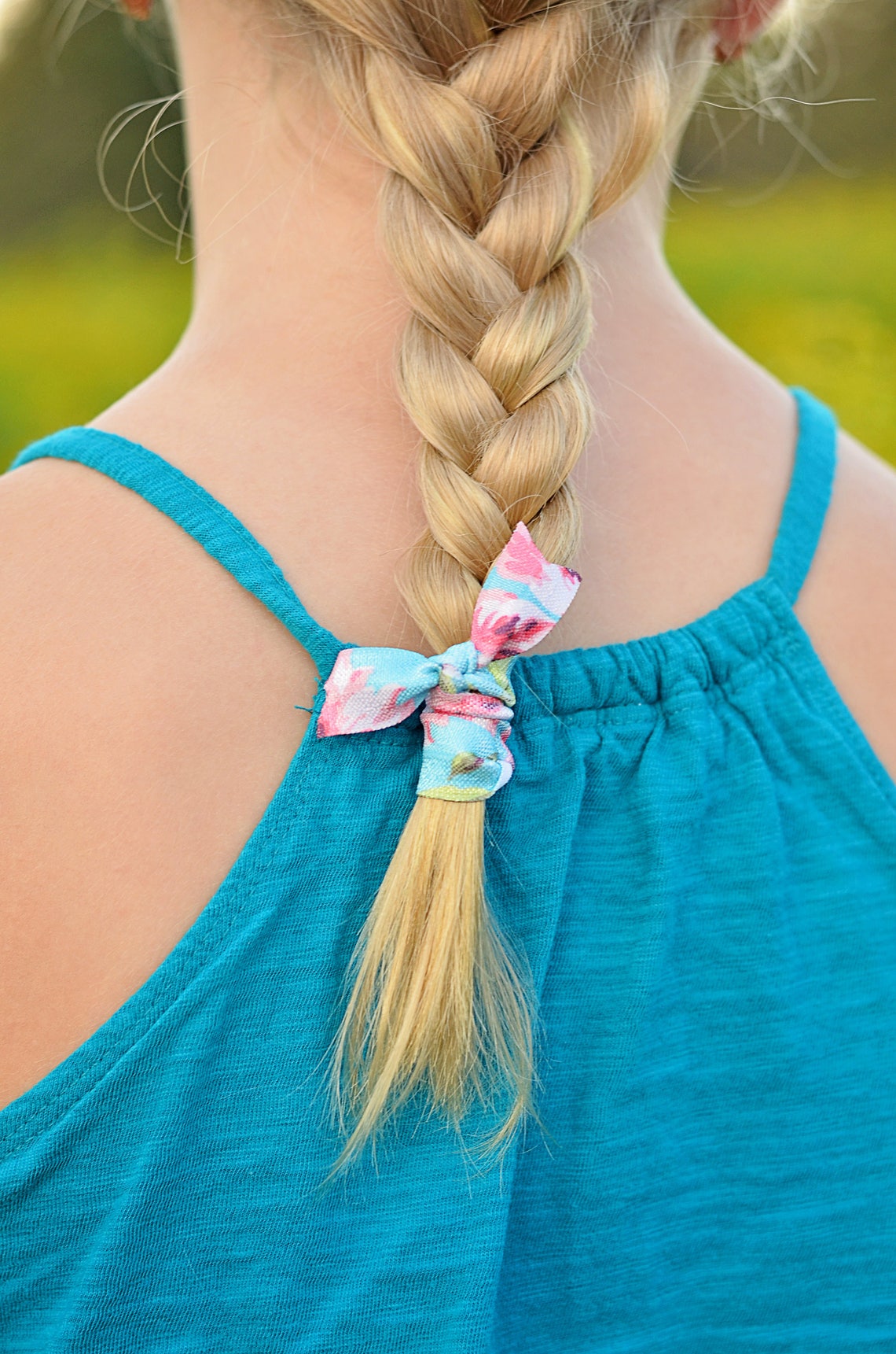 Set of 4 Hair Ties You Pick Hair Tie Colors Girls Hair Tie Etsy