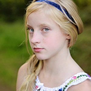 You Pick- GLITTER Adjustable Elastic Headband, Hair Band, Girl, Baby, Woman Headband, Sport Headband-Over 10 Colors to Choose From
