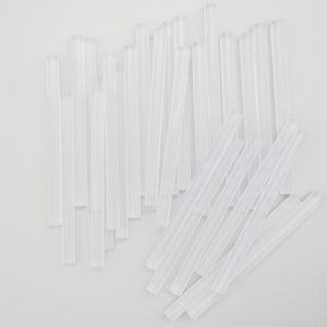 100 Mini Glue Sticks Hi And Low Temp, Clear Glue Sticks, All Temperature Glue Sticks, Crafting Hot Glue Sticks image 4