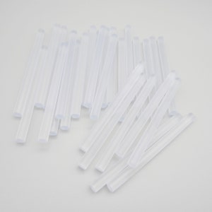 100 Mini Glue Sticks Hi And Low Temp, Clear Glue Sticks, All Temperature Glue Sticks, Crafting Hot Glue Sticks image 3