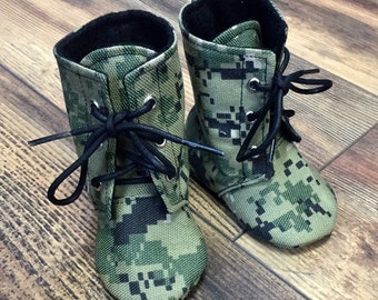 baby combat boots size 3