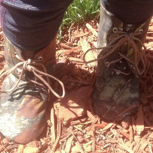 Camo Baby Boots | Lace up Boots | Deer Hunter | Duck Hunter | Country ...