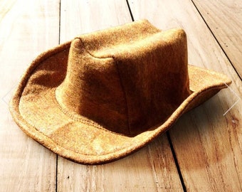 Baby Felt Cowboy Hat | Newborn | Infant | Toddler Sizes Available | PICK YOUR COLOR