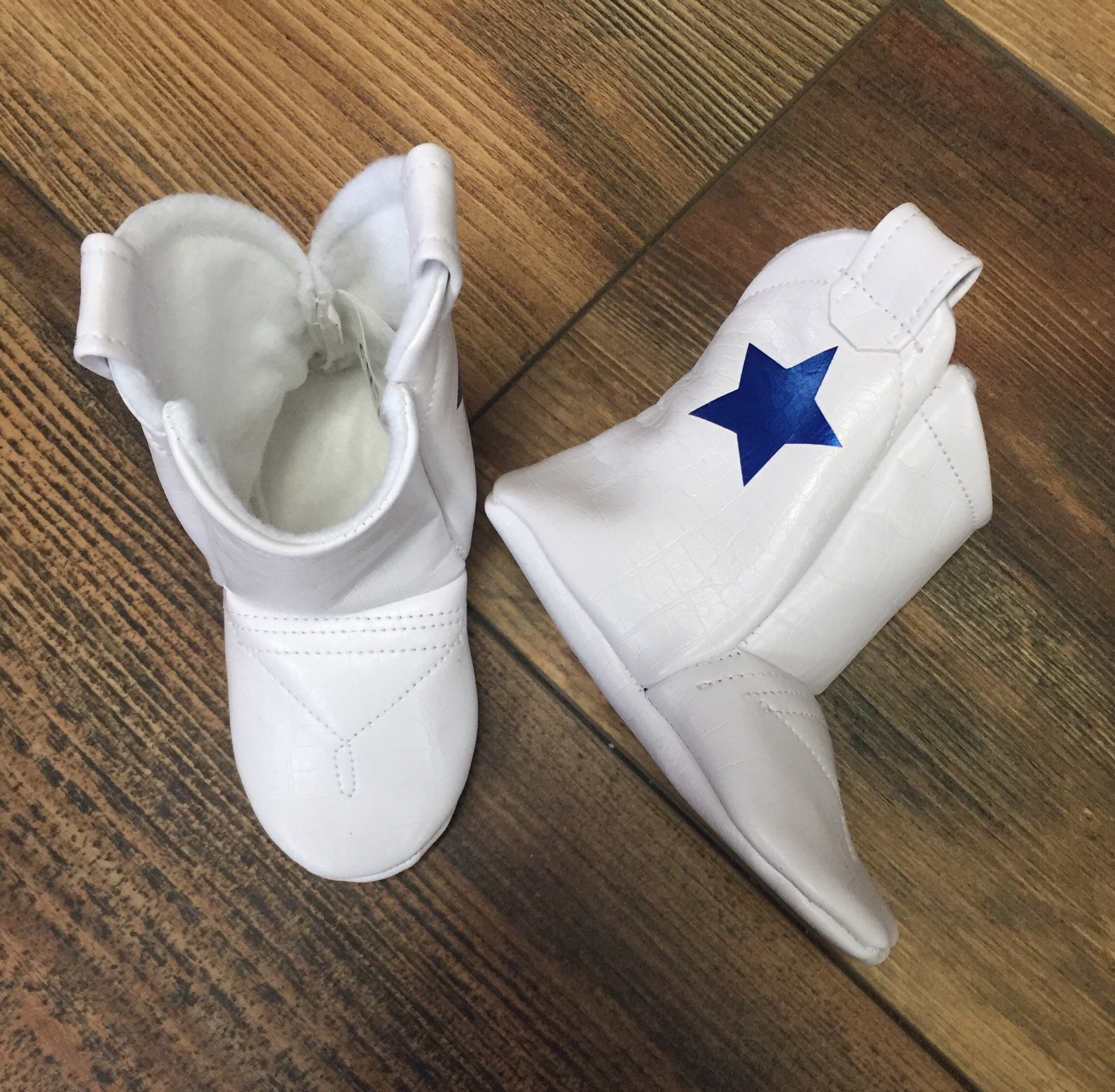 White baby cowboy clearance boots