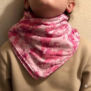 Pink Army True Timber Camo Nekwarmer | Halskap | Sjaal | Volwassen- en kindermaat