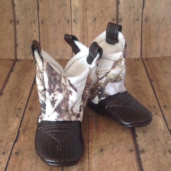 Camo Cowgirl Boots Etsy