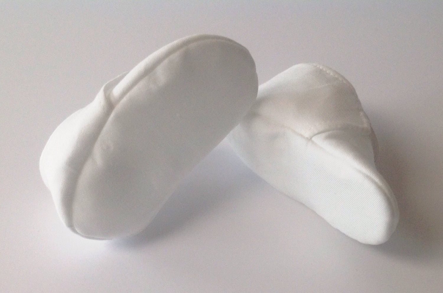 White Baby Shoes With Elastic Newborn Size up to 18 Months | Etsy