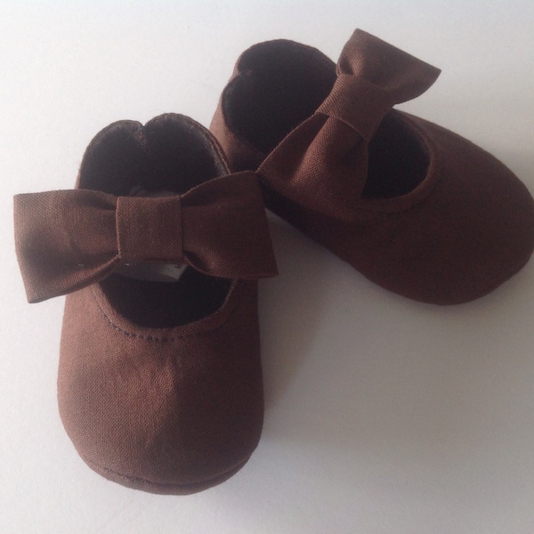 Brown Baby Shoes - Etsy