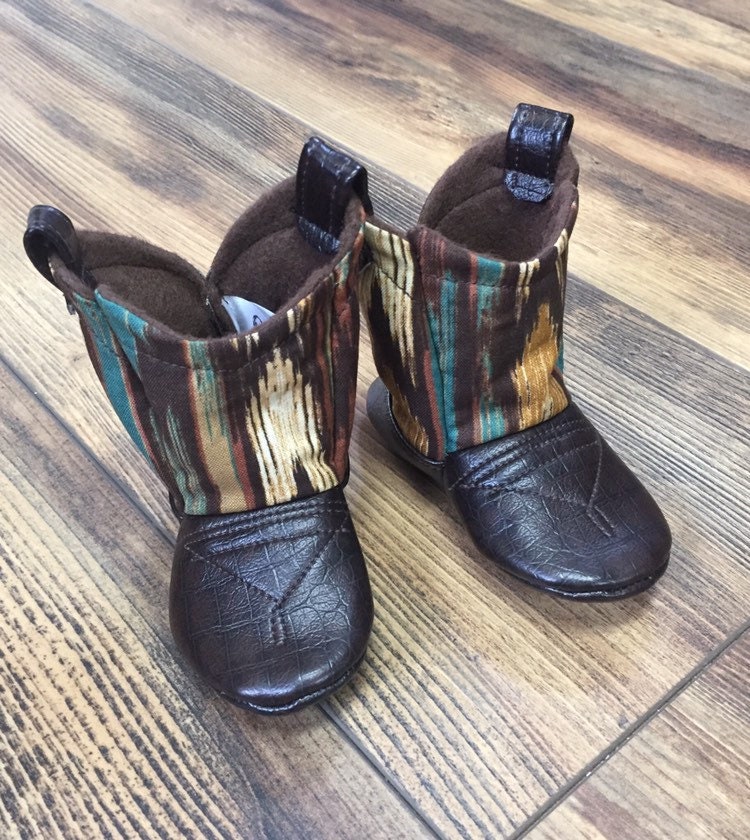 Newborn baby top cowboy boots