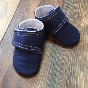 Navy Blue Baby Shoes | Newborn size up to 4T