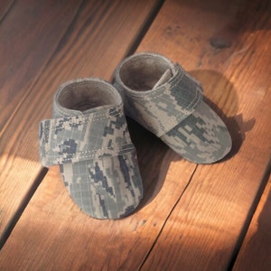 Air Force Baby Shoes with straps | Military Baby Shoes | Newborn size up to 24 Months