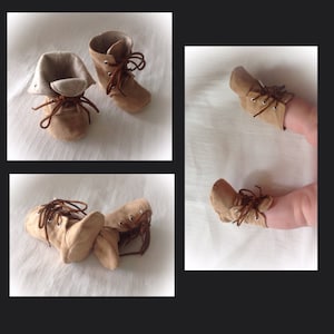 infant tan boots