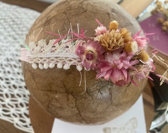 Boho Baby Lace Crown Newborn Flower Headband Photography Prop