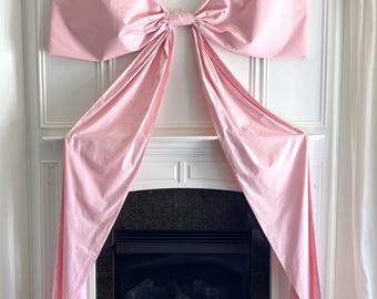 Giant Pink Bow for Birthdays, Graduation  Decor, Showere, Coquette Theme