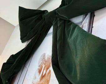 Oversized Velvet Bow: Christmas Decor, Bridal Shower, Baby Shower